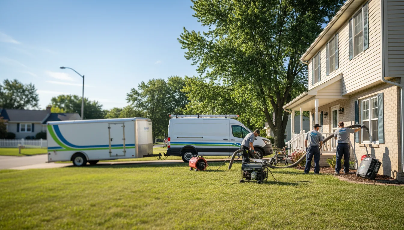 Flooded Basement Restoration And Cleanup With Repair in Onekama, MI near me